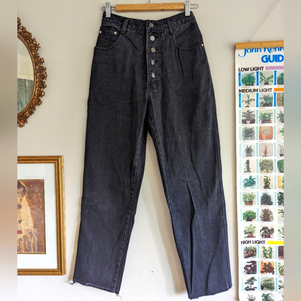 Vintage Karuba high-waisted mom jeans